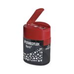 Двойна острилка Staedtler 512 с контейнер, червена