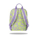 Ежедневна раница CoolPack Abby Flores Lila отзад, с презрамки