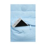Ежедневна раница CoolPack Abby Powder blue, преден джоб с цип отблизо