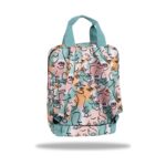Ежедневна раница CoolPack Blis Art deco отзад, с презрамки