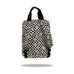 Ежедневна раница CoolPack Blis Chess flow отзад, с презрамки