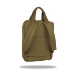 Ежедневна раница CoolPack Blis Olive отзад, с презрамки