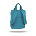 Ежедневна раница CoolPack Blis Turquoise отзад, с презрамки