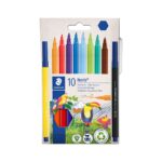 Флумастри Staedtler Noris 326, 10 цвята