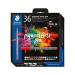 Флумастри Staedtler Pigment Brush 371, 36 цвята
