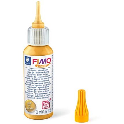 Гел за декорации Staedtler Fimo, 50 мл, златист