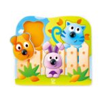 Дървен пъзел животни 4 части, Hape – снимка 2 от 2