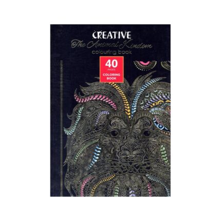 Книжка за оцветяване Creative Animal Kingdom, 40 страници