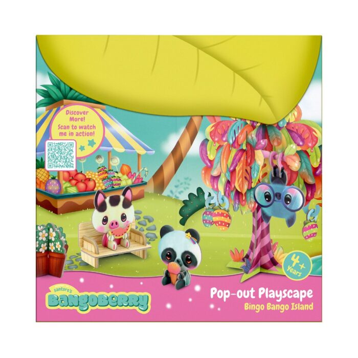 К-кт Bangoberry Pop-out Playscape с 23 фигурки К-кт Bangoberry Pop-out Playscape с 23 фигурки