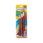Комплект четки за рисуване Gimboo, опаковка 5, № 2,4,6,8,10