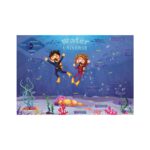 Комплект плакат със стикери Creative, Sea