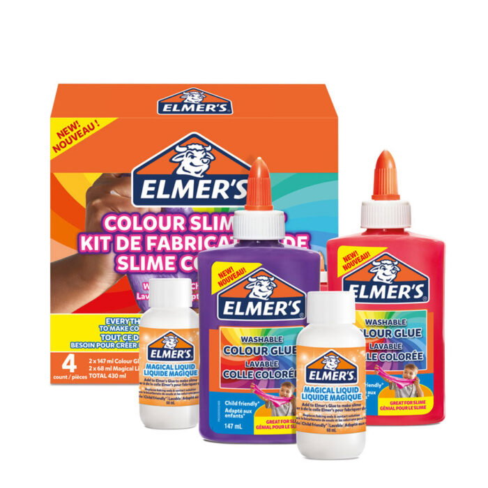 Комплект за слайм Elmers, светещ Комплект за слайм Elmers, светещ