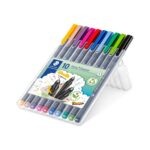 Комплект тънкописци Staedtler 334, 10 цвята в кутия