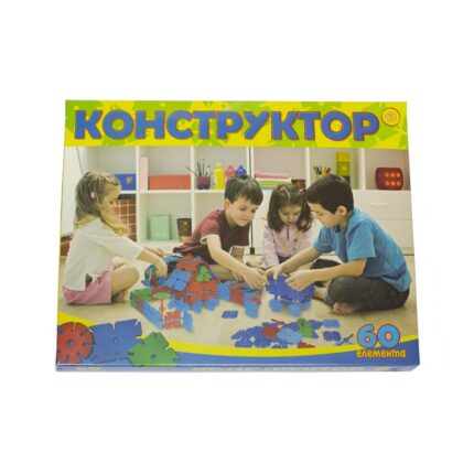 Конструктор, 60 елемента, Естрела
