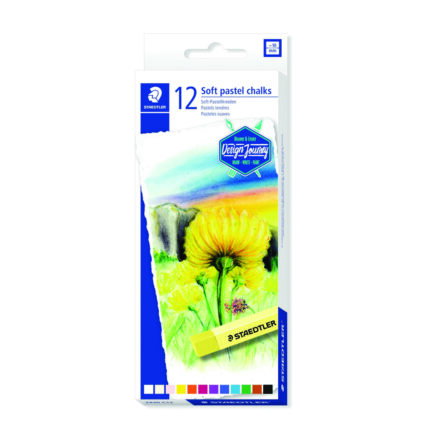 Меки пастелни тебешири Staedtler Design Journey, 12 цвята