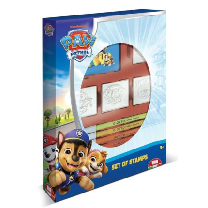 Творчески комплект Paw Patrol със 7 цветни флумастера и 4 печата
