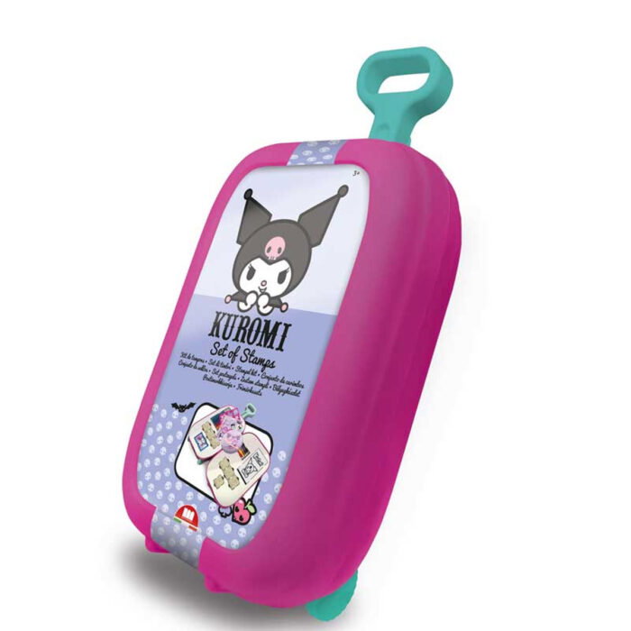 mp64160 Детски комплект за рисуване Kuromi в куфарче на колелца с аксесоари