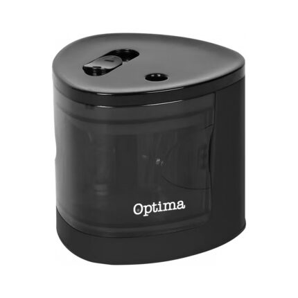 Настолна електрическа острилка Optima, двойна, черна