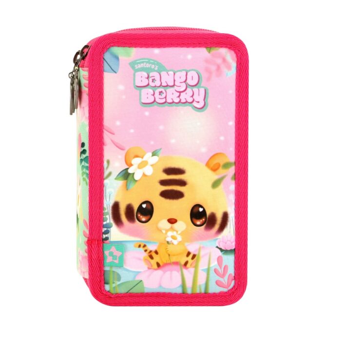Несесер Bangoberry Tiggy Tiger, троен, пълен, 45ч Несесер Bangoberry Tiggy Tiger, троен, пълен, 45ч