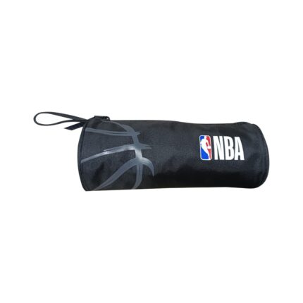 Несесер NBA, объл, 20х8х8 см, черен