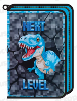 Несесер Octopus, 1 цип, 2 прегради, Dino blue