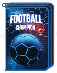 Несесер Octopus, 1 цип, 2 прегради, с аксесоари, Football Champ Несесер Octopus, 1 цип, 2 прегради, с аксесоари, Football Champ