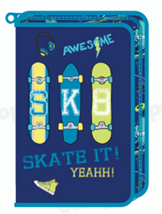 Несесер Octopus, 1 цип, 2 прегради, Skate it Несесер Octopus, 1 цип, 2 прегради, Skate it