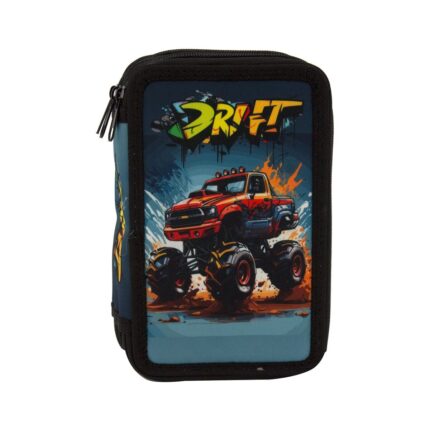 Несесер Octopus, троен, с аксесоари, Drift
