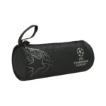 Несесер UEFA, объл, 20х8х8 см, черен