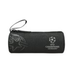 Несесер UEFA, объл, 20х8х8 см, черен