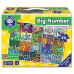 Детски пъзел Orchard Toys Големи цифри
