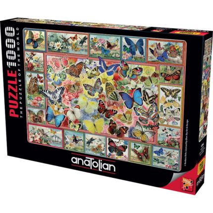 Пъзел, Anatolian, Пеперуди, 1000 части
