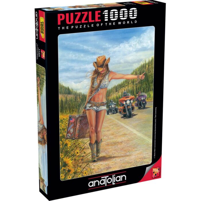 p1124 Пъзел Anatolian Жена в Америка