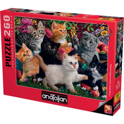 Пъзел, Anatolian, Игриви котета, 260 части