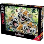 Пъзел Anatolian Селфи на тигри