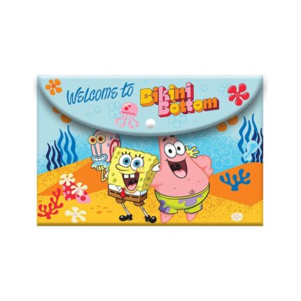 Папка с копче, А4, Sponge Bob