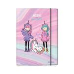 Папка с ластик Street A4, 400гр, Kids