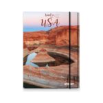 Папка с ластик Street Travel A4, асортимент