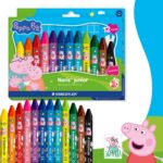 Пастели Staedtler Nj Peppa Pig 224, 12 цвята
