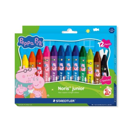 Пастели Staedtler Nj Peppa Pig 224, 12 цвята