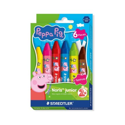 Пастели Staedtler Nj Peppa Pig 224, 6 цвята