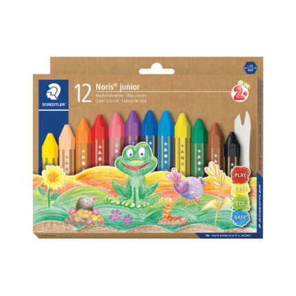 Пастели Staedtler Noris Junior 224, 12 цвята