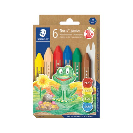 Пастели Staedtler Noris Junior 224, 6 цвята