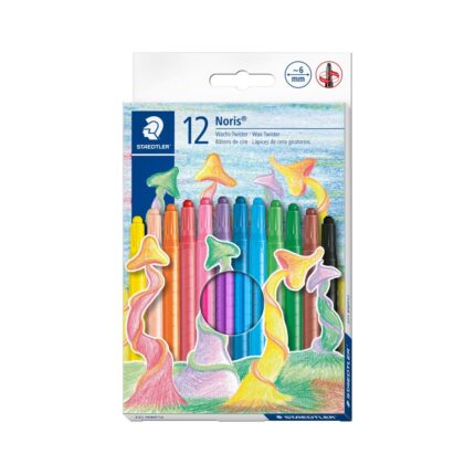 Пастели Staedtler Noris Twister 221, 12 цвята