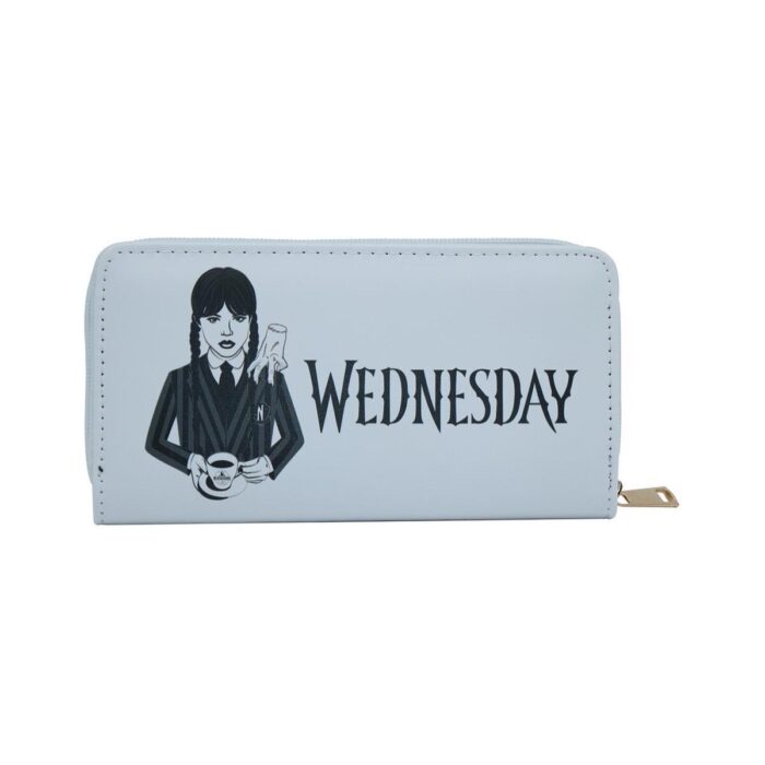 Портфейл Wednesday, светлосин Портфейл Wednesday, светлосин