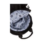 Пухкава мини раница CoolPack Stitch Fluffy Black отвътре
