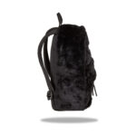 Пухкава раница CoolPack Stitch Fluffy Black отстрани