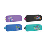 Силиконов ученически несесер CoolPack Tube Stitch Black