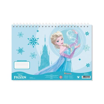 Скицник със спирала А4, 30 листа, Frozen 2