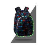 Светеща ученическа раница CoolPack Jimmy Mickey Mouse